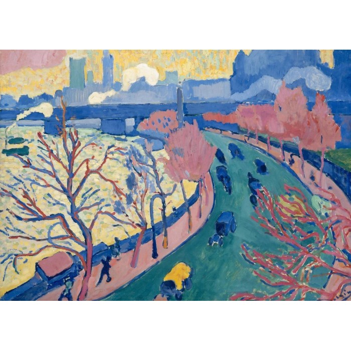 Puzzle Grafika-F-33661 André Derain - Pont de Charing Cross