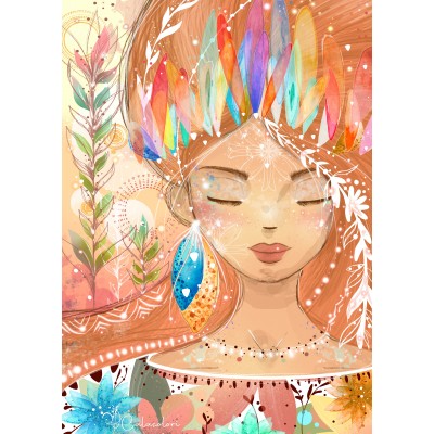 Puzzle Grafika-F-33674 Colore Le Monde