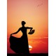 Flamenco at Sunset