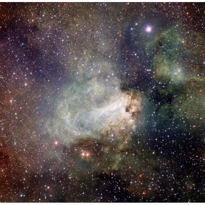 Puzzle   Formation Stellaire de la Région Messier 17 prise par VST