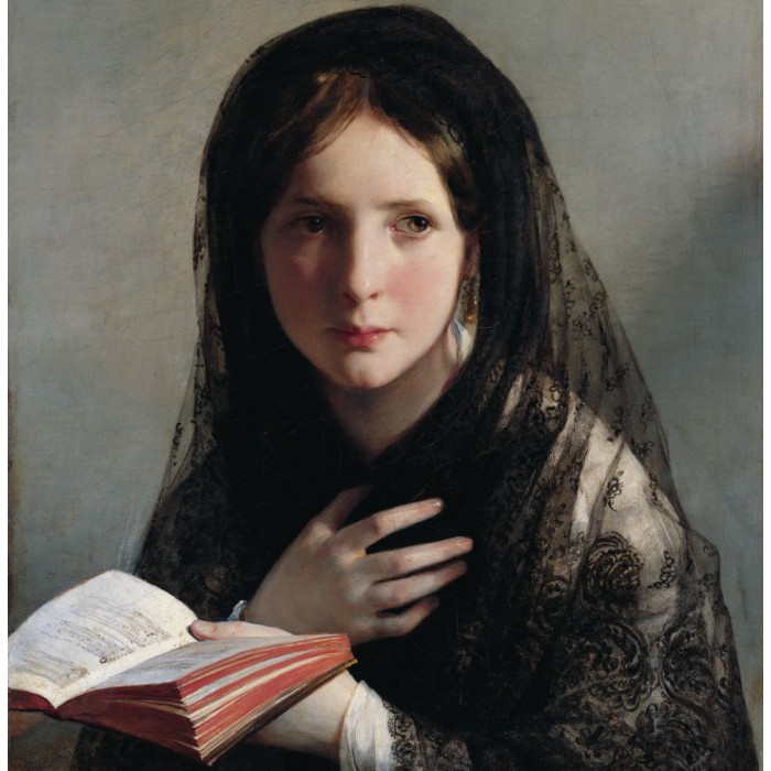 Puzzle   Friedrich von Amerling : Perdue dans les Rêves, 1835