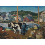 Puzzle   George Bellows : Ox Team, Wharf at Matinicus, 1916