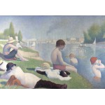 Puzzle   Georges Seurat : Une baignade à Asnières, 1884
