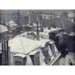 Puzzle   Gustave Caillebotte : Vue de toits (Effet de neige), 1878-1879