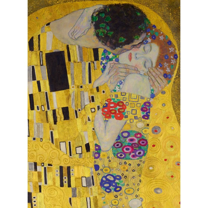 Puzzle   Gustave Klimt - Le Baiser (détail), 1908