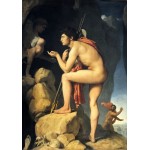 Puzzle   Jean-Auguste-Dominique Ingres : Œdipe explique l'énigme du sphinx, 1808