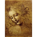 Puzzle   Léonard de Vinci : Visage de Giovane Fanciulla, 1508