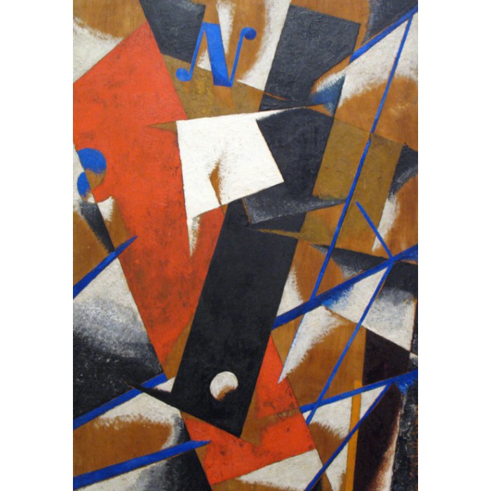 Puzzle   Lyubov Popova : Space-Power Construction, 1921