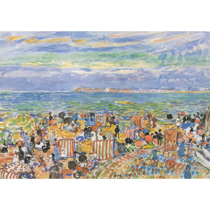 Puzzle   Maurice Prendergast : St. Malo N°. 2, 1907 - 1910