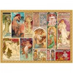 Puzzle   Mucha Alfons - Collage