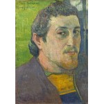 Puzzle   Paul Gauguin : Autoportrait Dédicacé à Carrière, 1888-1889