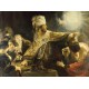 Rembrandt - Le Festin de Balthazar, 1636-1638