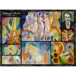 Puzzle   Robert Delaunay - Collage