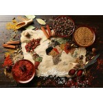 Puzzle  Grafika-T-00145 Carte du Monde en Epices