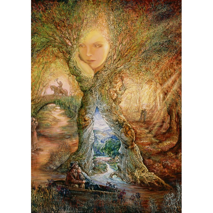 Puzzle Grafika-T-00179 Josephine Wall - Willow World