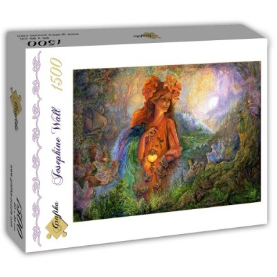 Puzzle Grafika-T-00368 Josephine Wall - Lighting the Way