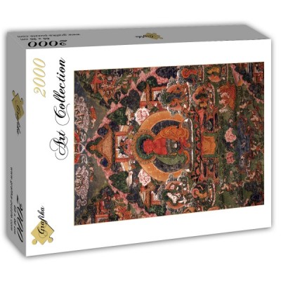 Puzzle Grafika-T-00600 Buddha Amitabha in His Pure Land of Suvakti