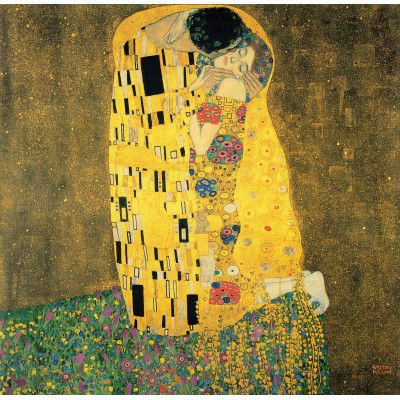 Puzzle Grafika-T-02268 Klimt Gustav : Le Baiser, 1907-1908