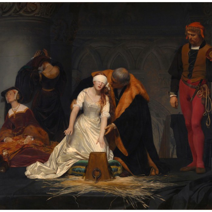 Paul Delaroche : Le Supplice de Lady Jane Grey, 1833