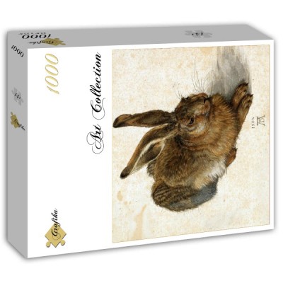 Puzzle Grafika-T-02340 Albrecht Dürer - Le Lapin, 1502
