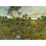 Puzzle   Van Gogh Vincent : Coucher de Soleil à Montmajour, 1888