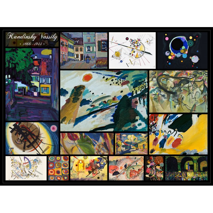 Puzzle   Vassily Kandinsky - Collage