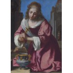 Puzzle   Vermeer Johannes : Sainte Praxède, 1655