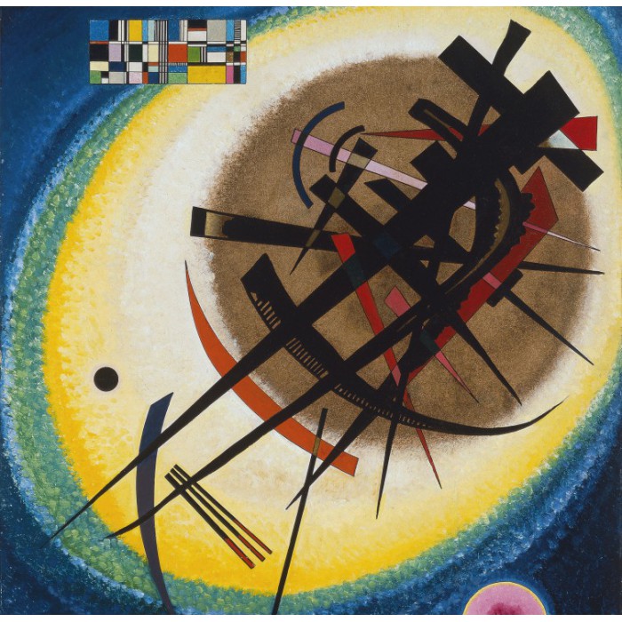 Puzzle   Wassily Kandinsky : In the Bright Oval, 1925