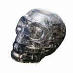  HCM-Kinzel-59114 Puzzle 3D en Plexiglas - Crâne noir