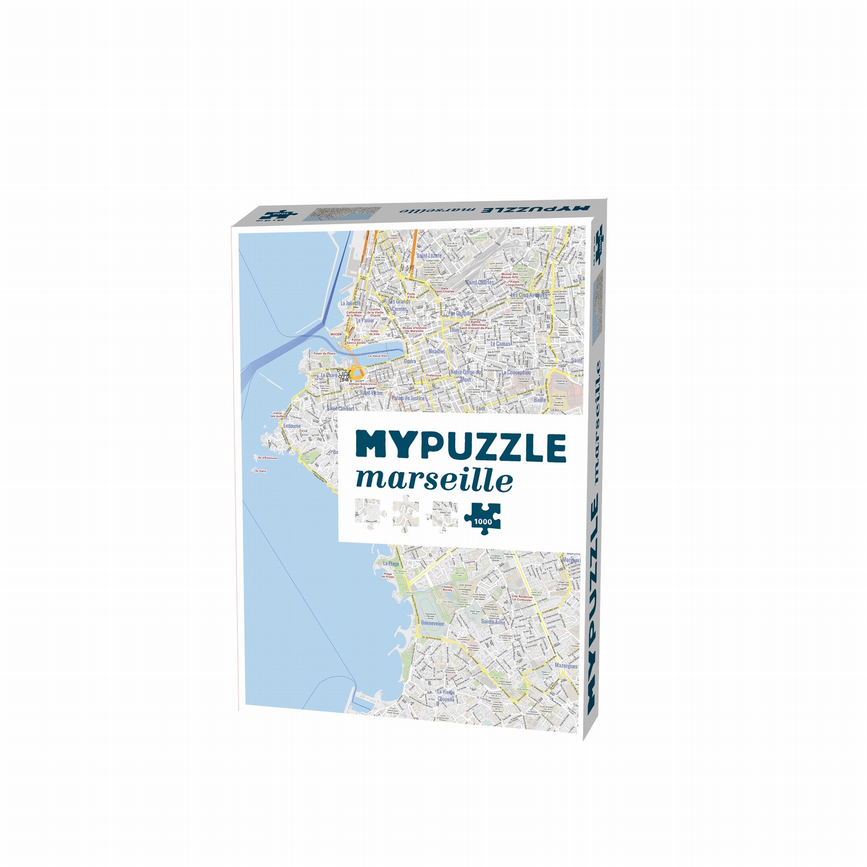 MYPUZZLE MARSEILLE Helvetiq-531919 1000 pièces Puzzles - Voyages