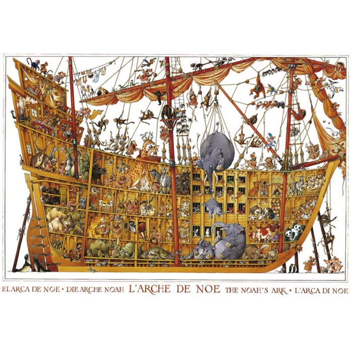 Puzzle Heye-25475 Loup Jean-Jacques : Arche de Noë