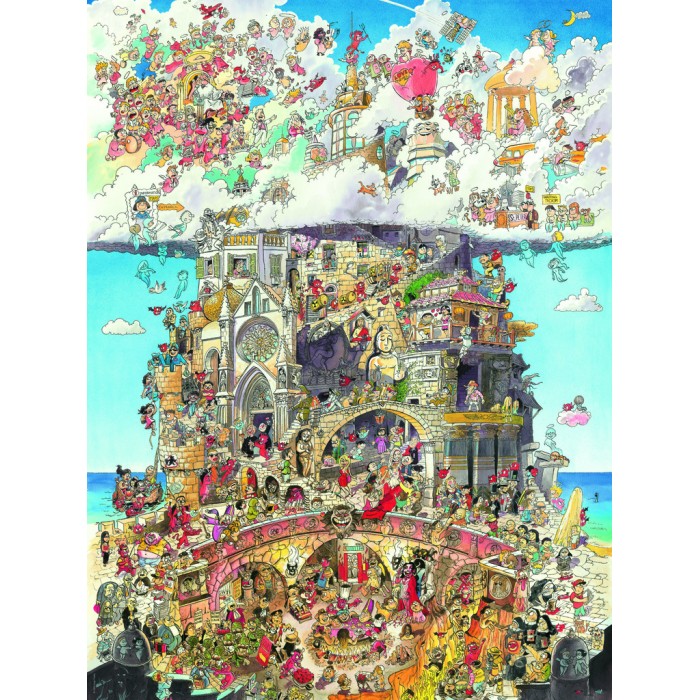 Puzzle  Heye-29118 Prades : Paradis et Enfer