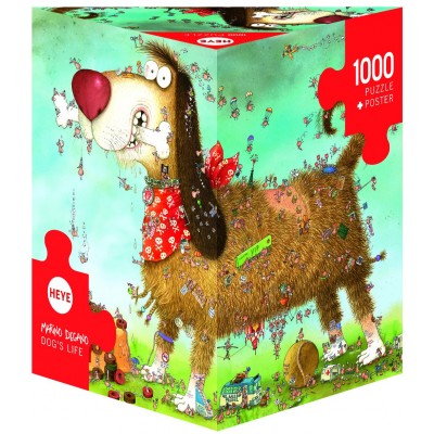 Puzzle Heye-29491 Degano : Une vie de chien