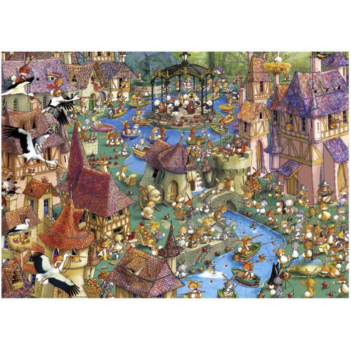 Puzzle  Heye-29496 Ruyer : Bunnytown