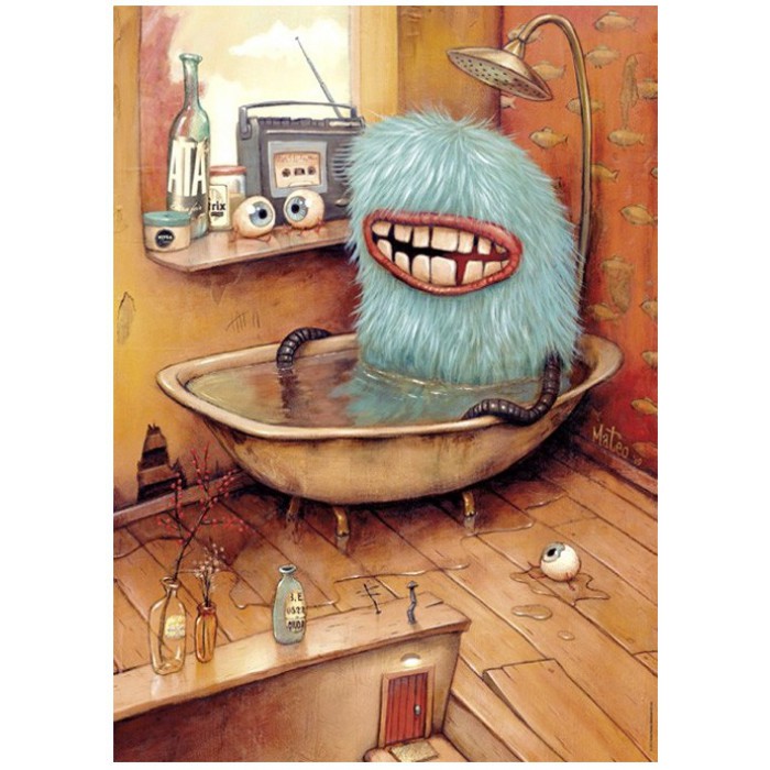 Puzzle  Heye-29539 Zozoville Mateo Dineen : Baignoire