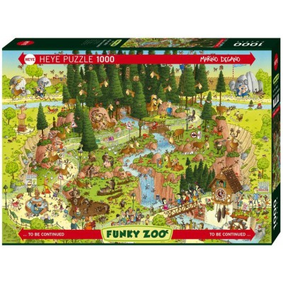 Puzzle Heye-29638 Marino Degano : Habitat de la forêt noire