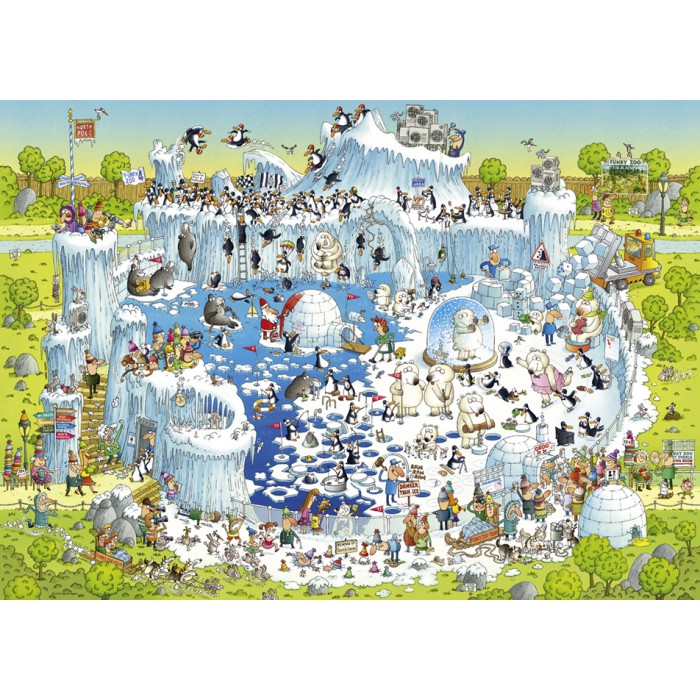 Puzzle Heye-29692 Marino Degano: Habitat Polaire
