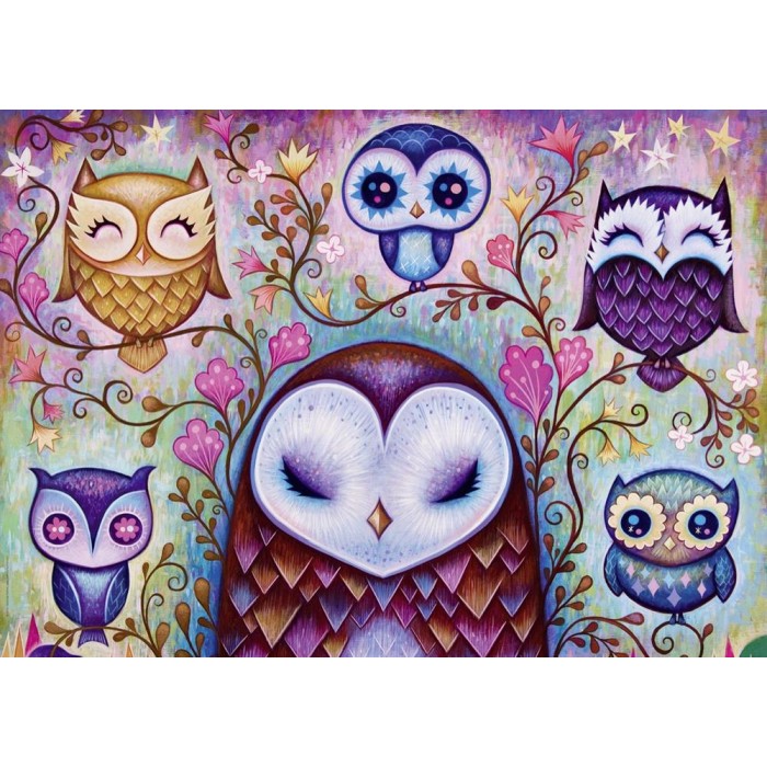 Puzzle Heye-29768 Dreaming, Great Big Owl