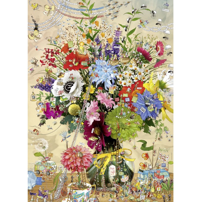 Puzzle  Heye-29787 Degano - Flower's Life