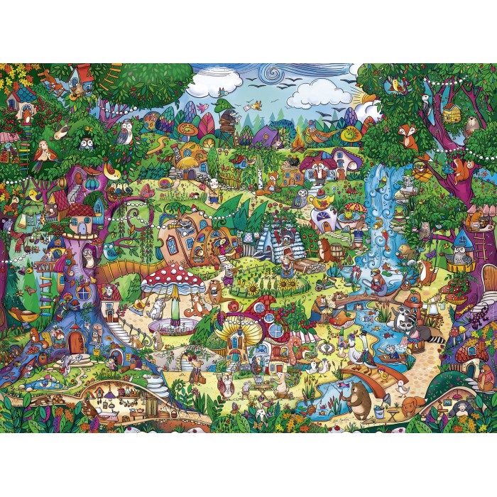 Puzzle Heye-29792 Berman: Forêt Magique