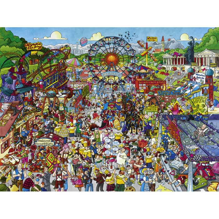 Puzzle Heye-29842 Christoph Schöne - Oktoberfest