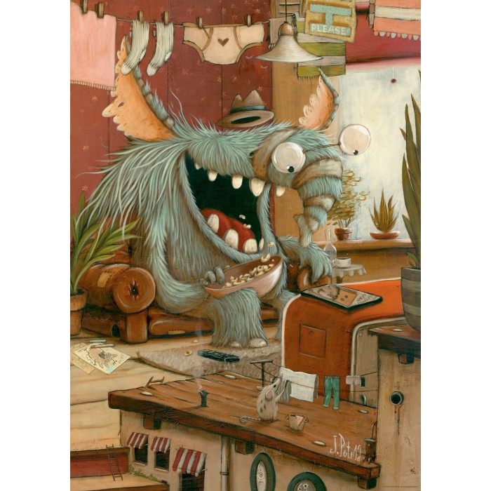 Puzzle  Heye-29865 Zozoville - Laundry Day