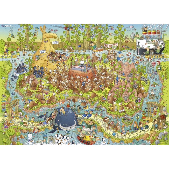 Puzzle  Heye-29870 Marino Degano - Australian Habitat