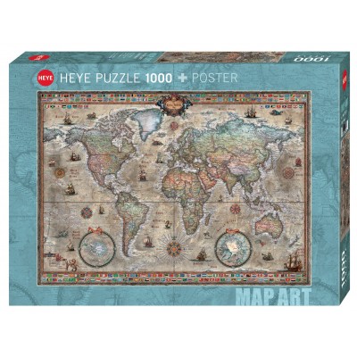 Puzzle Heye-29871 Rajko Zigic - Retro World