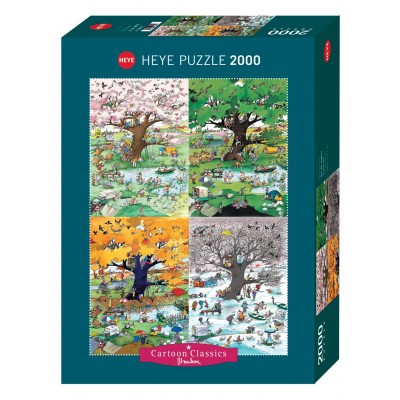 Puzzle Heye-29873 Roger Blachon - 4 Seasons