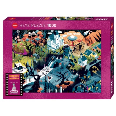 Puzzle Heye-29882 Alexandre Clérisse - Tim Burton Films