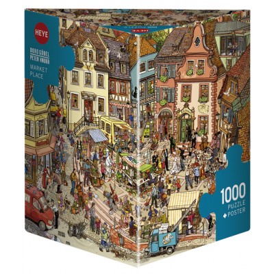 Puzzle Heye-29884 Göbel/Knorr - Market Place