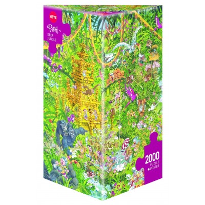 Puzzle Heye-29892 Ryba Michael - Deep Jungle