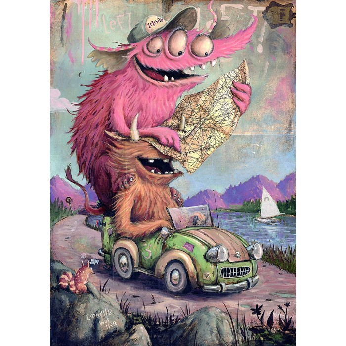 Puzzle Heye-29938 Zozoville - Road Trippin