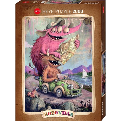 Puzzle Heye-29938 Zozoville - Road Trippin